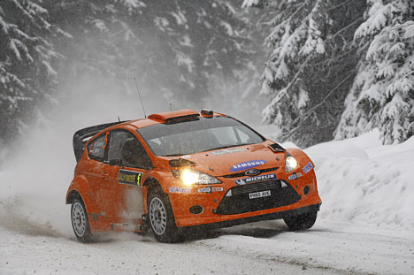 Henning Solberg – Ford Fiesta RS WRC.